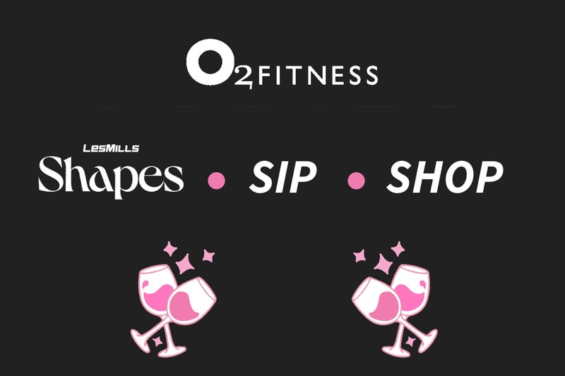Shapes, Sip & Shop! Shapes, Sip & Shop!