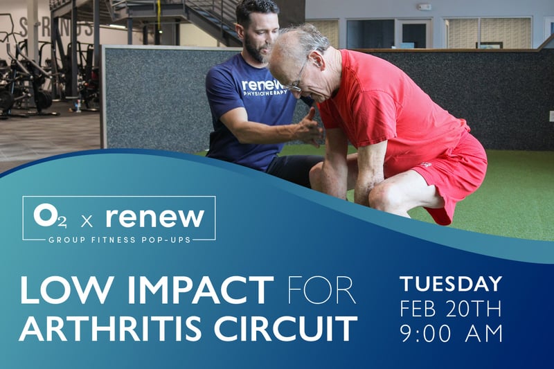 O2 x Renew: Low Impact for Arthritis Circuit O2 x Renew: Low Impact for Arthritis Circuit