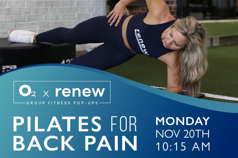 O2 x Renew: Pilates for Back Pain