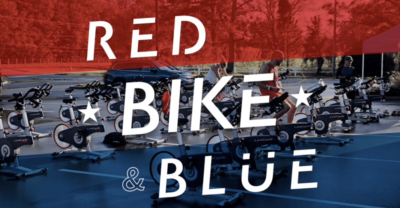Red, Bike, and Blue Red, Bike, and Blue