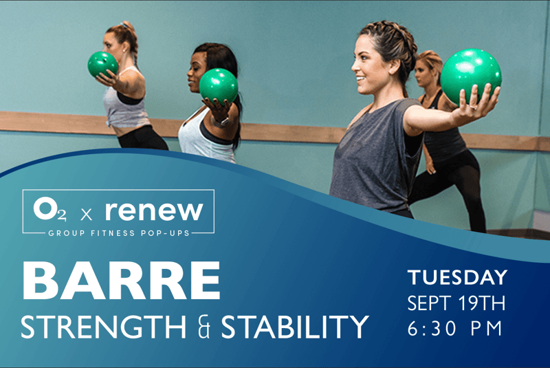 O2 x Renew Barre: Strength and Mobility